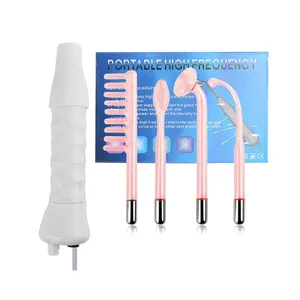 Hoge Frequentie Facial Wand Machine Draagbare Neon Argon Schoonheid Voor Facial