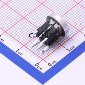 K6-6147D02 Tactile Switch Through hole Component (THT) Switch 1.6N Through Hole 10.4mm 50mA - Product Image 2
