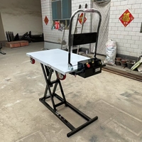 Promotion Plateforme élévatrice électrique à ciseaux hydraulique pour chargement, chariot de manutention pour camionnette en Corée du Sud