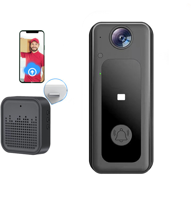 Smart Visual Doorbells Wireless HD Ring Video Doorbell Camera New Home Security System With 2-way Intercom Waterproof Features