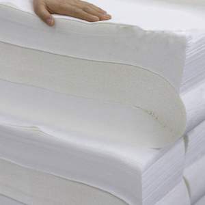 Papel de examen médico 15,7 "x 23,6" Papel de ultrasonido B desechable Papel de limpieza quirúrgico para uso de operación de ultrasonido B - Product Image 1