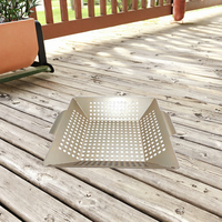 UJ-KT678  Grille de barbecue en métal durable, poêle à frire, outils de barbecue