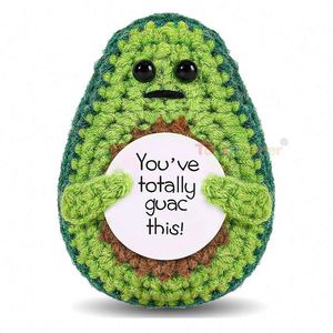 Adorable Mini Poupée Pomme de Terre Positive en Tricot, Jouet de Soutien Émotionnel, Poupée Légume en Crochet - Product Image 5