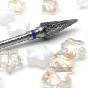 Fraise à ongles conique en acier au tungstène à coupe transversale, faible bruit, tête de ponçage légère, professionnelle pour salon de manucure - Product Image 6