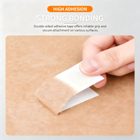 Ruban adhésif double face haute adhérence, résistant aux températures et anti-rebond, idéal pour la fixation de la mousse, du papier peint et de la décoration intérieure