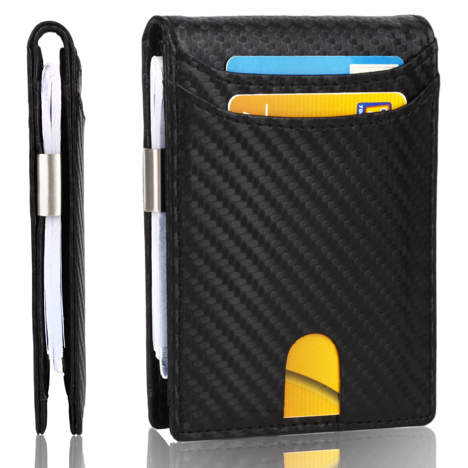 Doppio nero in fibra di carbonio