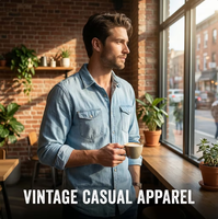 Amerikan Vintage Eskitme Kot Kumaşı %100 Penye Pamuk Önceden Yıkanmış 250GSM 150cm Genişlik Orta Ağırlıkta Dokuma İş Kıyafetleri İçin