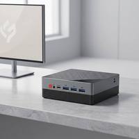 Mini PC para Juegos R5-5600H con Windows 11, 8GB/16GB RAM, 2*DDR4, SSD de 256/512GB, 4K 60Hz, Triple Pantalla, Funcionamiento Silencioso