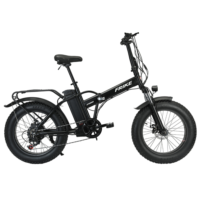 FIRKE Electric Mountain Bike Ebike 1000w 48v E-bike Factory Direct Sales Rear Hub Lithium Steel Fat Tire Folding Dirt Bike