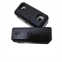 Support coulissant en nylon usiné CNC, résistant à la pression et à l'usure, pour accessoires de nacelle élévatrice télescopique