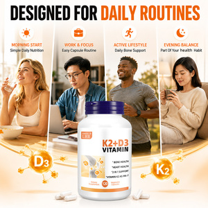 Fabricant de compléments alimentaires, <span class=keywords><strong>vitamine</strong></span> <span class=keywords><strong>K2</strong></span> D3, soutient la santé des os et complément <span class=keywords><strong>alimentaire</strong></span> pour adultes - Product Image 3