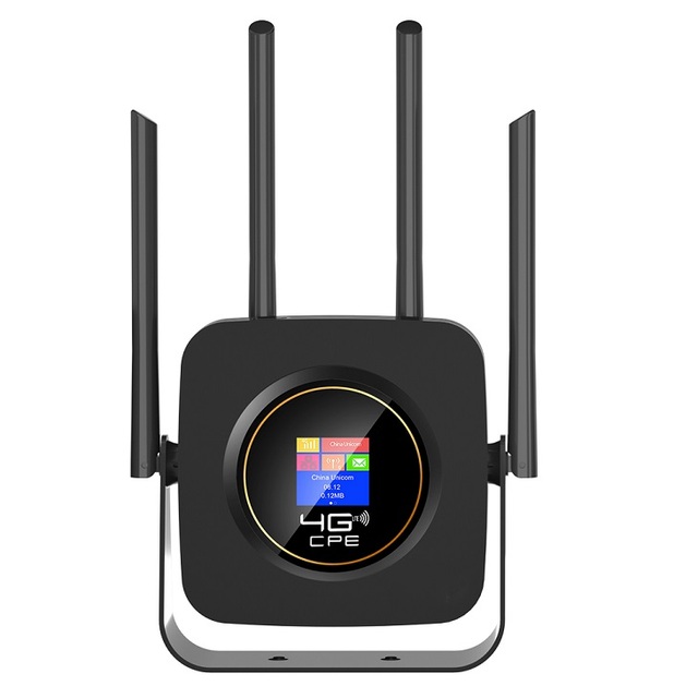 Portable CPE 4G LTE Router with Battery SIM Slot WLAN Strong Antenna