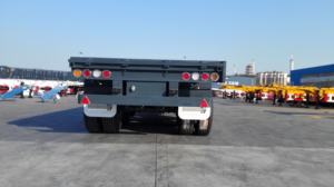 3 Axle 20ft 30ft 40ft Flatbed Container Flat Platform Semi <b>Trailer</b> New Truck <b>Trailer</b> for Sale - Product Image 2