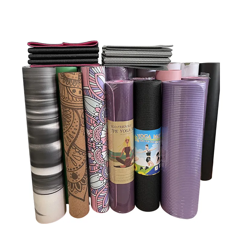 Wholesale New Products Custom Logo Printed POE Yoga Mat Eco Friendly Anti-slip Exercise Mat Fitness Equipment Supplier