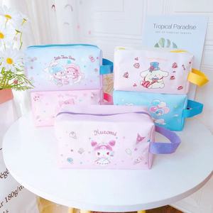 Sac à cosmétiques stéréo portable en cuir de <span class=keywords><strong>dessin</strong></span> <span class=keywords><strong>animé</strong></span> mignon pour voyage d'affaires sac à cosmétiques étanche pour articles de toilette - Product Image 1