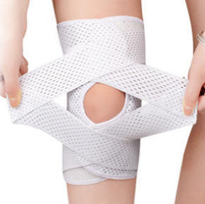 Rodillera elástica transpirable de protección avanzada, soporte para aliviar lesiones deportivas, correr, voleibol, gatear, dolor articular - Product Image 6