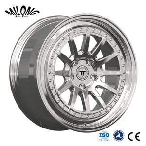 Rines de Aleación Forjados de 17 y 18 Pulgadas con Borde Pulido para Dodge Charger Challenger Hellcat Demon Srt 392, 5x115 - Product Image 1