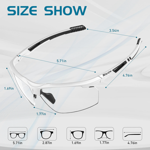 Kính thể thao SCVCN chống tia UV400, bảo vệ mắt, kính thể thao đổi màu, khung nhiều màu sắc, dùng được trong nhà và ngoài trời - Product Image 4