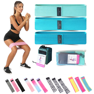 Zhoya Thể Thao Biểu Tượng Tùy Chỉnh Tập Thể Dục Yoga Hip Ban Nhạc Tập Thể Dục Tập Thể Dục Chống Trượt Vải Đàn Hồi Chiến lợi phẩm Resistance Bands Yoga Bands <span class=keywords><strong>Set</strong></span> - Product Image 1