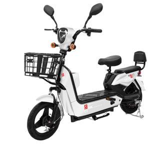 มอเตอร์ไซค์ไฟฟ้ารุ่นฮิตปี 2023 พร้อมมอเตอร์ฮับหลัง 48V 350W โครงเหล็ก แบตเตอรี่ตะกั่วกรด 3 สปีด สำหรับผู้ใหญ่ - Product Image 3