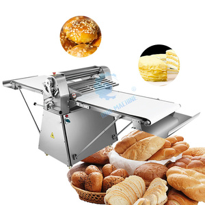 Machine à croissants grande capacité, <span class=keywords><strong>laminoir</strong></span> à pâte électrique pour pâtisserie feuilletée - Product Image 4