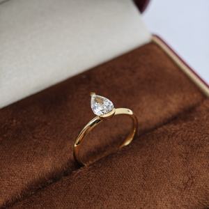 Кольцо UM Jewelry из цельного золота 18 карат с выращенным в лаборатории бриллиантом в оправе Bezel, сертифицировано NGTC, для помолвки, повседневной носки, вечеринок и свадеб - Product Image 5