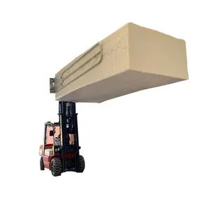 High quality rubber soft bag use multiple forklift foam clamp