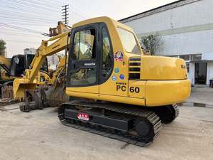 Excavadora de orugas Komatsu PC60 usada de alta calidad, buenas condiciones para trabajos de construcción, bomba de motor de Motor esencial a la venta - Product Image 5
