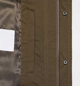 Giacca Classica da Uomo Vintage, Stile Streetwear, Quattro Tasche, Ecologica, Leggera, per Primavera, Abbigliamento da Lavoro, Lunga e Calda - Product Image 5