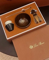 Fabricant chinois de gel Ensemble de bols à matcha en céramique de qualité cérémonielle Vente en gros Ensemble de fouet matcha chasen en bambou personnalisé avec boîte