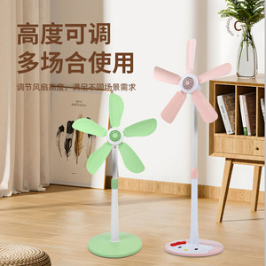 Electric <b>Standing</b> Fan With Oscillation For Home Bedroom Dorm Living Room Use 1.2kg 50Hz - Product Image 2
