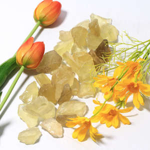 Cristal de Citrino Amarillo Natural en Bruto, Piedra Curativa Sin Pulir para Decoración del Hogar, Venta Caliente - Product Image 4