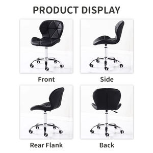 Sillas de Salón Modernas Nórdicas Baratas al por Mayor a Precio de Fábrica, Sillas Giratorias Modernas Rosas Nuevas <span class=keywords><strong>con</strong></span> <span class=keywords><strong>Ruedas</strong></span>, Silla de Comedor en Venta Usada - Product Image 5