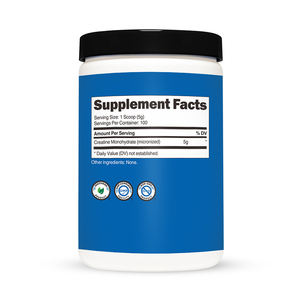 Olli Pure Creatine Monohydraat Poeder Spieropbouwende Supplement Creatine Monohydraat Poeder - Product Image 2
