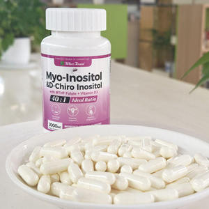 Capsules de Myo-Inositol et D-Chiro-Inositol pour l'équilibre hormonal féminin, le soutien ovarien et la fertilité (syndrome des ovaires polykystiques) - Product Image 6