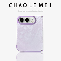 Compatible avec l'étui pliable pour téléphone IPhone Duo Large, nouvelle coque de protection intégrée avec film respectueux de la peau