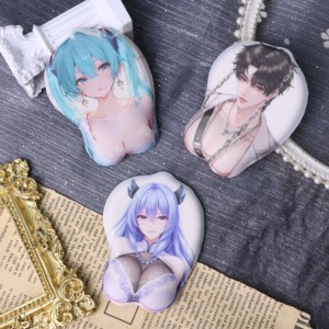 Chất lượng cao Mini Keychain 3D PVC Keychain tùy chỉnh mềm PVC Keychain Anime tùy chỉnh Mini 3D Pad - Product Image 1