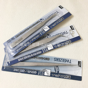 goot tweezers TS10/11/12/13/14/15 <b>straight</b> and curved tip tweezers, stainless steel precision tweezers, <b>edge</b> <b>clamping</b> tweezers - Product Image 1