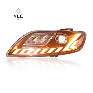 Accessoires automobiles YLC, phare pour <span class=keywords><strong>Audi</strong></span> Q7 06-15, plug and play, 12V 65W, ensemble de phares, lentille laser LED, projecteur, DRL dynamique - Product Image 1