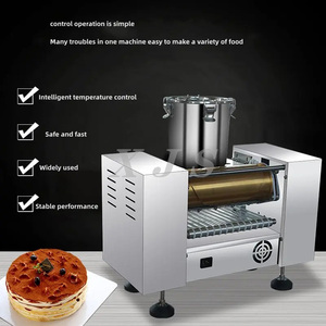 เครื่องทำเครปเค้กอัตโนมัติเครื่องทำเครปเค้กวันเกิดเครื่องทำแ<span class=keywords><strong>พ</strong></span>นเค้กอัตโนมัติ - Product Image 5