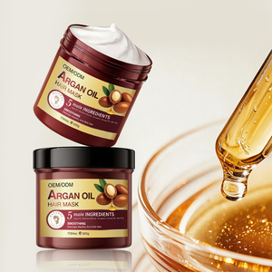 Mascarilla Capilar de Aceite de Argán Marroquí OEM, Nueva Llegada, Venta Caliente, Repara, Suaviza e Hidrata el Cabello - Product Image 5