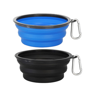 <b>Dog</b> <b>Bowl</b> Silicone Pet <b>Dog</b> Feeder <b>Bowls</b> Travel <b>Dogs</b> Cats Supplies Feeding Food Water Container Folding Silicone <b>Dog</b> Water Bottle - Product Image 1