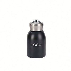 Vaso Térmico Portátil Pequeño y Económico de Doble Pared de Acero Inoxidable, Botella de Agua de 300 ml a Prueba de Fugas, Mini Termo Aislado al Vacío - Product Image 4