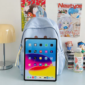 Zaino carino gatto azzurro-borsa da viaggio scuola Casual alla moda per adolescenti donne - Product Image 2