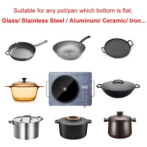 <span class=keywords><strong>Estufa</strong></span> roja infrarroja de un solo quemador eléctrico, perilla de mango de acero inoxidable para uso doméstico al aire libre, enchufe AU, cocina halógena frita - Product Image 5