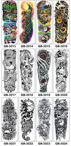 Tatouage temporaire imperméable de grande taille pour le bras entier, de haute qualité, pour hommes et femmes - Product Image 4