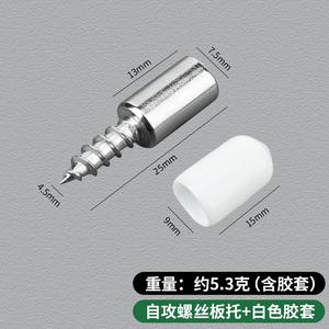 Soportes de Repisa GQK de Hierro con Tornillos Autoperforantes Integrados para Muebles y Gabinetes - Diseño Moderno y Simple, Resistente y Duradero - Product Image 3