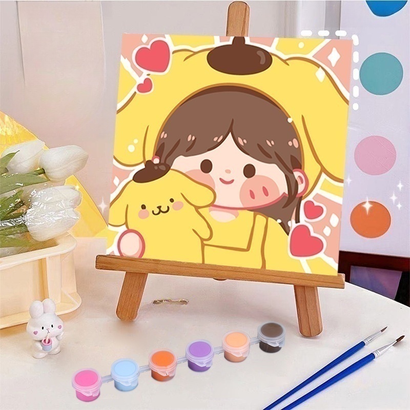 Wholesale Customized 20x20cm Kids DIY Digital
