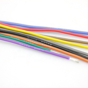 Siêu mềm cao linh hoạt Silicone cao su cáp điện nhiệt độ cao 200 độ Silicone dây - Product Image 4