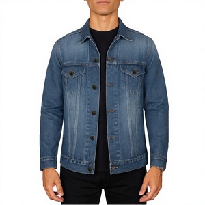 เสื้อแจ็คเก็ตยีนส์ BLU ROCK รุ่นคลาสสิคสำหรับฤดูหนาว แบบยูนิเซ็กส์ (S-2XL) - ผ้าฝ้าย 100% กันลม ซักแล้ว คอเสื้อแบบคอกลม น้ำหนัก 400 กรัม รุ่น JDNJ-10 - Product Image 2